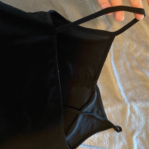 Black cami dress size Large - Picture 2 of 4